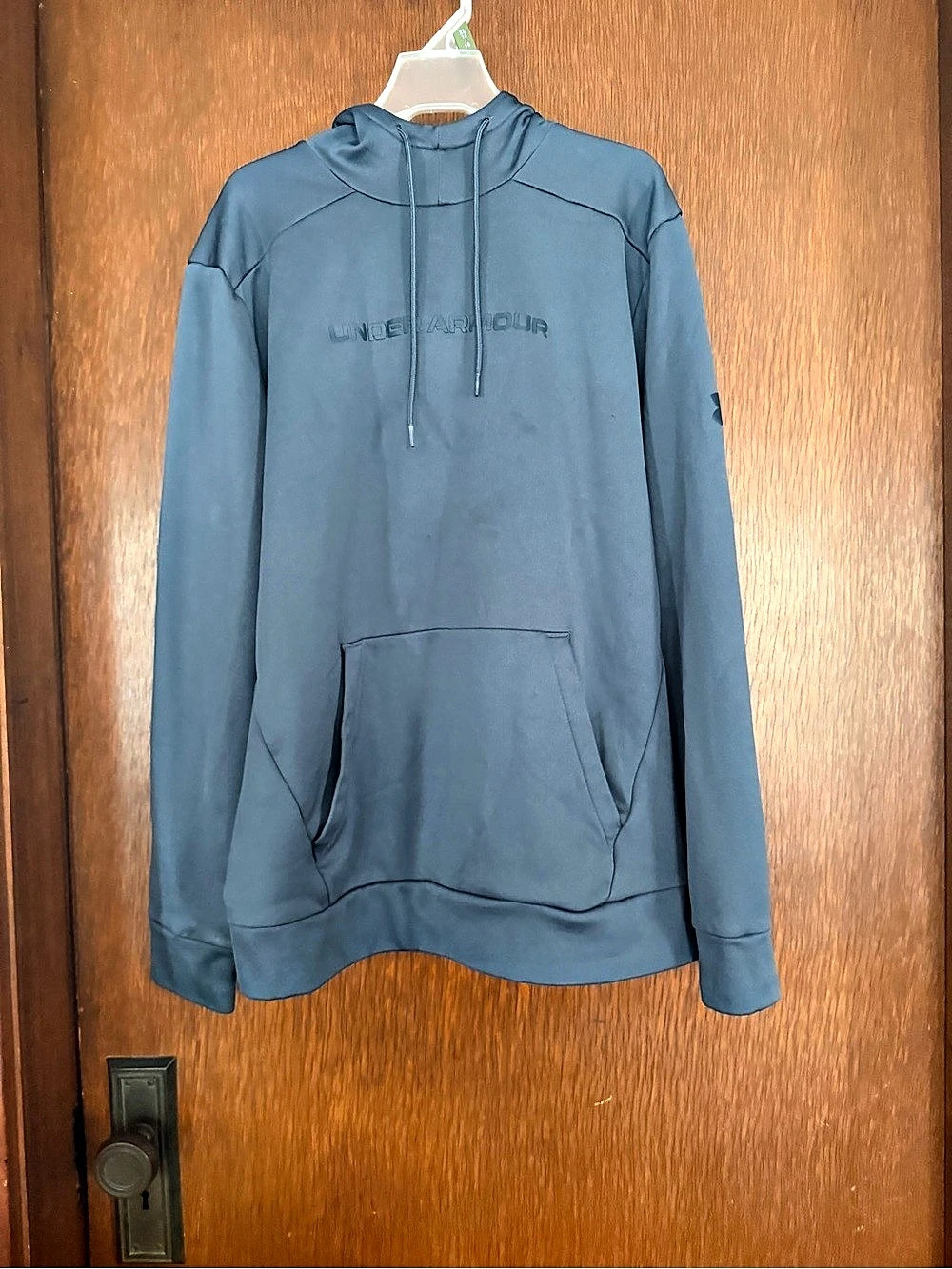 Under Armour Rival Fleece Hoodie Men's Blue Medium